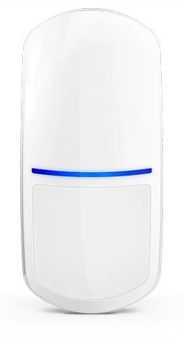 UŻYWANY SLIM-PIR-PET Cyfrowa czujka ruchu Slim Line, PIR, odporna na zwierzęta, Grade 2, biała