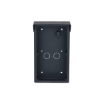 VTM26R2 Puszka z daszkiem na 2 moduły, czarna