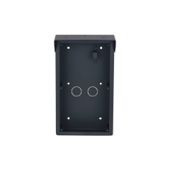 VTM26R2 Puszka z daszkiem na 2 moduły, czarna
