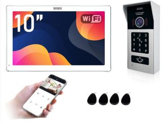 Wideodomofon 2-żyłowy Cyfrowy WiFi FHD 10" 2xVirgo(W)/82225