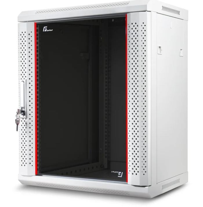 WGF12-66EH-WGG SZAFA RACK 19 CALI 12U 600X600 WISZĄCA SZARA