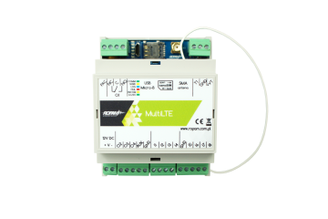 MultiLTE-RF-D4M Moduł powiadamiania i ster. LTE, odbiornik RF, DIN