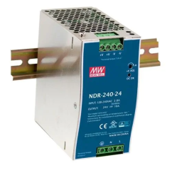 NDR-240-24 Zasilacz na szynę DIN, 24V/240W/10A
