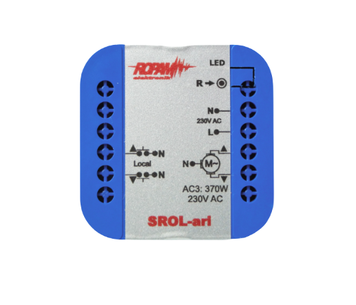 SROL-ari Bezp. moduł ster. roletami i żaluzjami systemu ARI