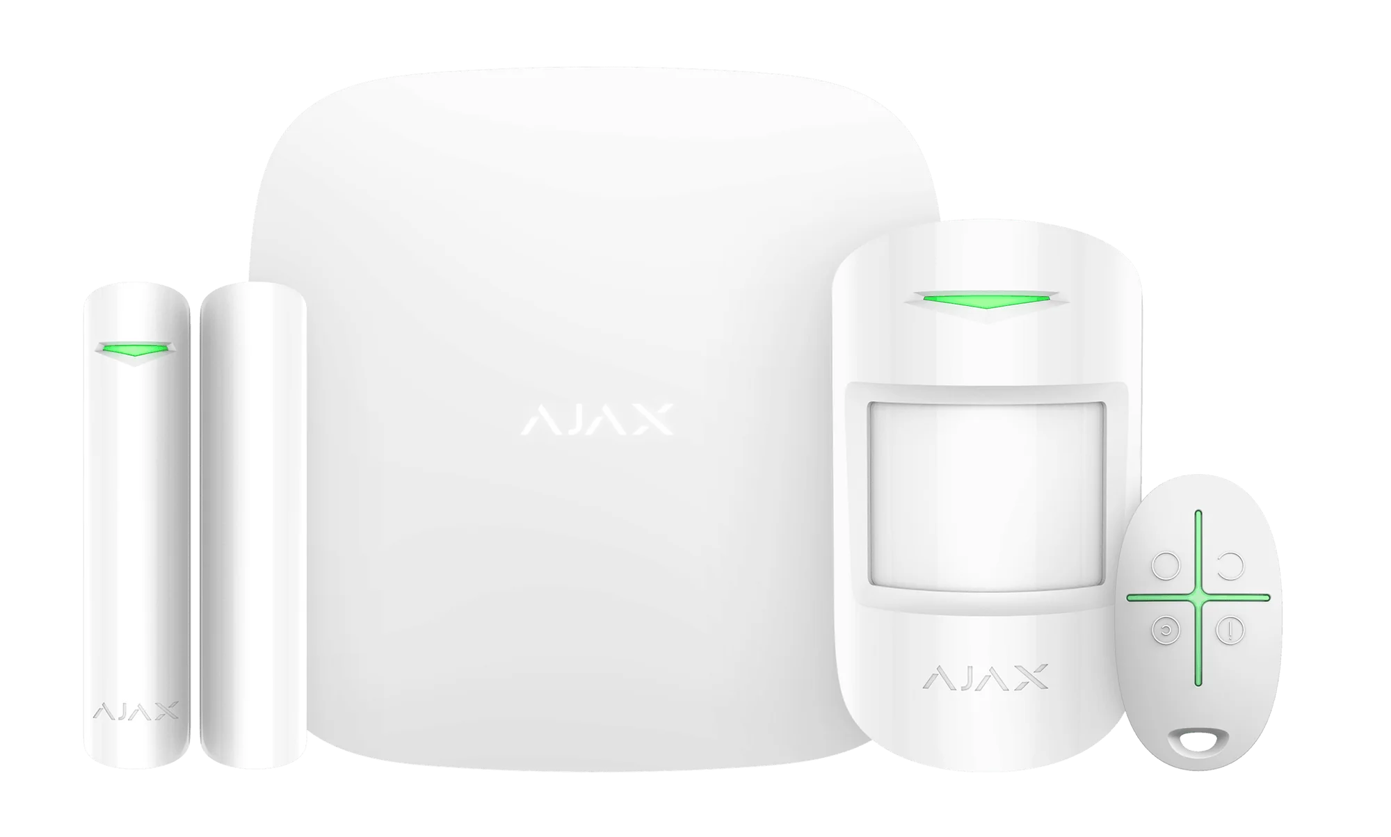 StarterKit WHITE Zestaw startowy: hub+pir+kontaktron+pilot