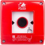 OP1-W01-B21 Przycisk ppoż. natynkowy 2Z 1R czerwony OP1-W01-B21