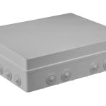 S-BOX 806 Puszka n/t hermetyczna 460x380x120 18 dławików IP55 szara S-BOX 806