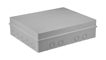 S-BOX 816 Puszka n/t hermetyczna 460x380x120 18 osłabień IP56 szara S-BOX 816