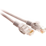 PATCHCORD SKRĘTKA GETFORT CAT.5E UTP 0,5m szary
