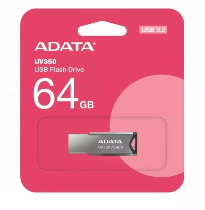 AUV350-64G-RBK Pendrive UV350 64GB USB 3.1