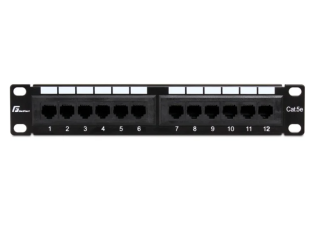 PGF-5EUTP12-B4 Patch Panel 10 cali 12 portów