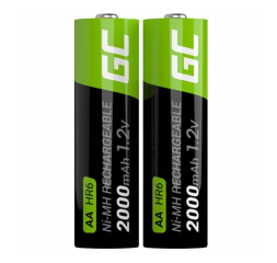 GR06 Baterie Akumulatorki Paluszki kpl 2x AA HR6 2000 mAh