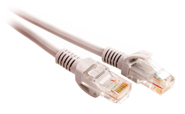 GF-PC5EUTP-1G PATCHCORD SKRĘTKA CAT.5E UTP 1m szary