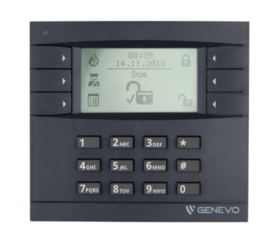 PRIMA LCD GY-WH Manipulator klawiatura 16/64