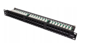 PGF-5EUTP48-B9 PATCH PANEL UTP CAT.5E 48 PORTÓW