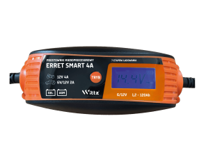 Prostownik mikroprocesorowy ERRET Smart 4A 6V/12V 4A (orange)