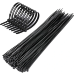 Opaska zaciskowa 140x3,5 czarna UV (100szt) [ - | 5309]