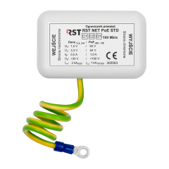 RST NET PoE STD Ogranicznik przepięć do ochrony sieci IP