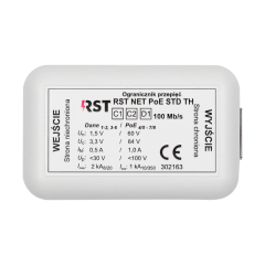 RST NET PoE STD TH Ogranicznik przepięć do ochrony sieci IP