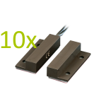 ZZ-10x-FMV102BR Zestaw 10 x kontaktron magnetyczny FMV-102 BR