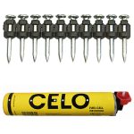 9151000TKA GWÓŹDZ DO BETONU TKA STAL ZWYKŁA 15MM 1000szt dla FOX / AG, 9151000TKA, /1000 szt./, CELO