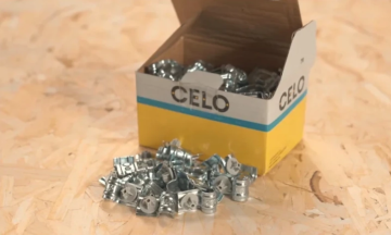 95PFT Uchwyt pojedynczy PFT do osadzaka 5mm /100 szt./, CNBOP, CELO