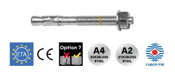 98115BAP Kotwa BAP 8x115, 98115BAP, /40 szt./, CNBOP, CELO