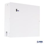 ABOX-H Obudowa wewnętrzna, IP20, zamykana na śrubę, miejsce na 2 akumulatory 18Ah, metalowa