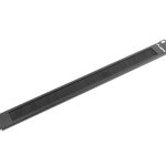 AK-1101-B PANEL SZCZOTKOWY DO SZAFY 19" 1U CZARNY