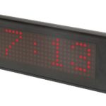 ASCD-1 Zewnętrzny zegar z wyświetlaczem matrycowym LED