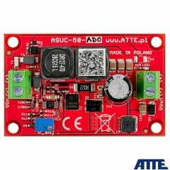ASUC-50-AD0-OF Przetwornica DC/DC, podnosząca napięcie, nieizolowana, Vin 10...30VDC, Vout 12...48VDC, Pout 50W