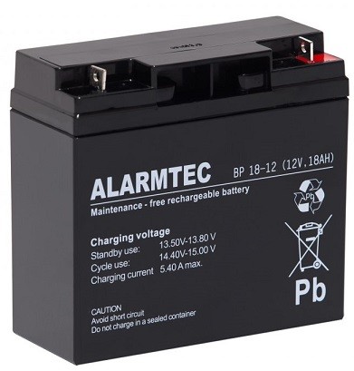 Akumulator 18Ah/12V ALARMTEC
