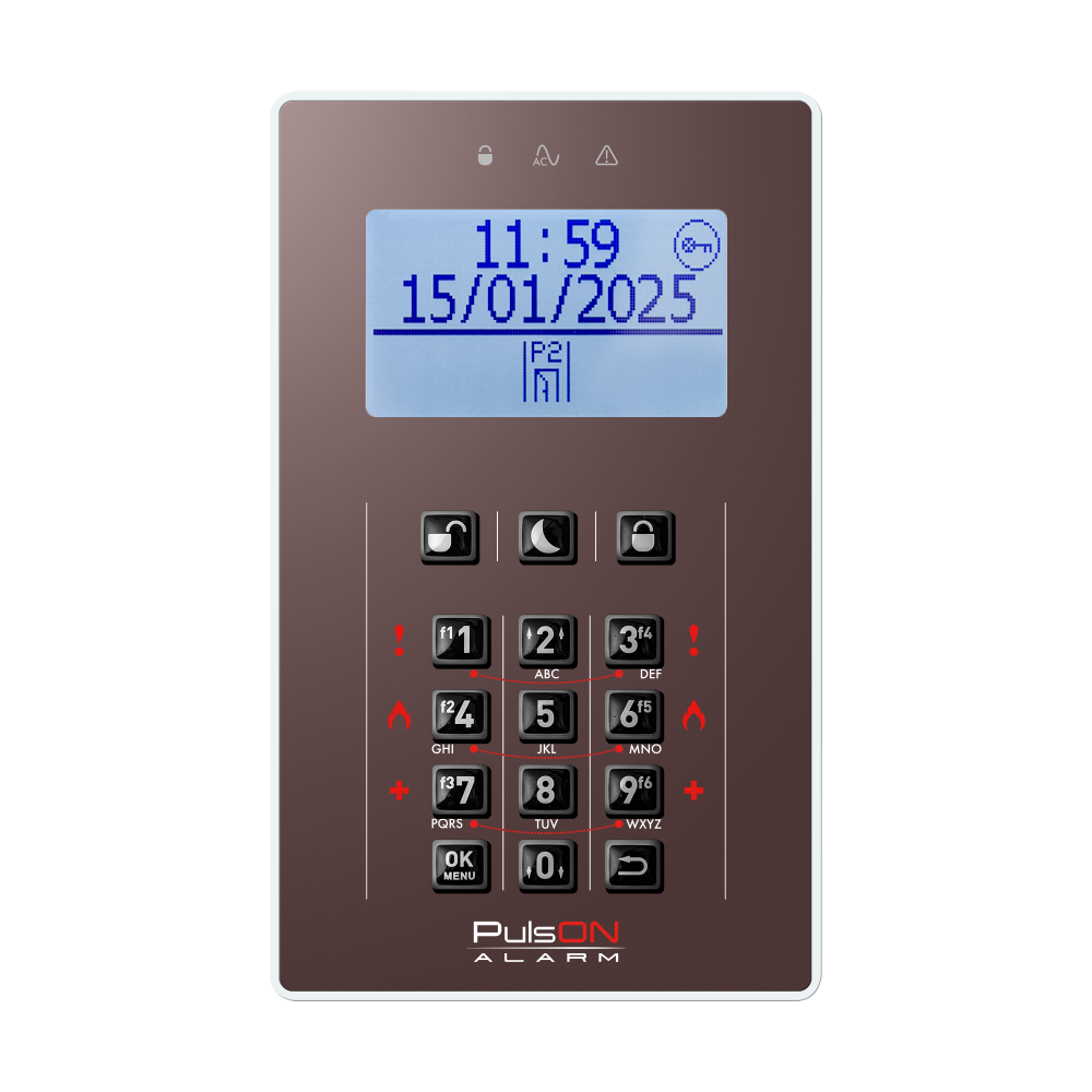 PULSON FRONT LCD/C BRO