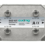 BAB00401 AXING BAB 4-01 odgałęźnik multitap przelotowy 4p
