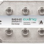BAB6-02 AXING Rozgałęźnik 6 wyjściowy