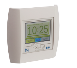 Bibi-R42.j Czytnik transponderów UNIQUE z panelem dotykowym LCD, interfejs RS485 (lava)