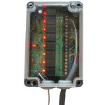 CH8HRP Odbiornik 8-kanałowy w hermetycznej obudowie