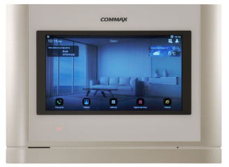 CIOT-700ML Monitor IP 7", ekran dotykowy, pamięć wewnętrzna + czytnik kart MicroSD, PoE, COMMAX