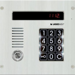 CP-2513R-INOX Panel audio poziomy, ze stali nierdzewnej, z czytnikiem kluczy RFID, LASKOMEX