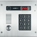 CP-2513TP INOX Panel audio z czytnikiem kluczy Dallas, CP- 2513TP INOX, podświetlana klawiatura, Laskomex