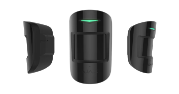 CombiProtect BLACK Bezp. czujnik ruchu PIR+zbicia szkła