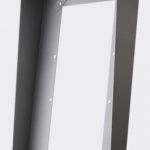 DA-2V-SILVER Obudowa stalowa, dwu segmentowa, pionowa, kolor srebrny, LASKOMEX