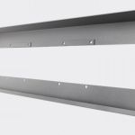 DA-3H-SILVER Obudowa stalowa, trzy segmentowa, pozioma, kolor srebrny, LASKOMEX