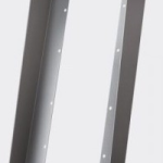 DA-3V-SILVER Obudowa stalowa, trzy segmentowa, pionowa, kolor srebrny, LASKOMEX