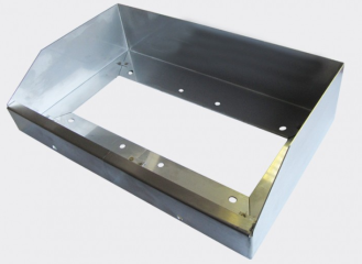 DAX-2-2H INOX Obudowa ze stali nierdzewnej, dwu segmentowa do CP-252X + NP-2522, LASKOMEX