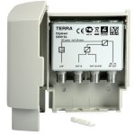 DC015L/TERRA Zwrotnica antenowa DC015L Terra VHFI/II+FM-VHFIII-UHF, 3 wej./1 wyj.