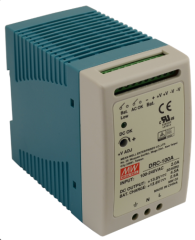 DRC-100A Zasilacz na szynę DIN, DRC 13.8V/100W/4.5A/2.5A, MEAN WELL