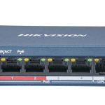 DS-3E0105P-E/M Switch 4xPoE, 1xUpLink, 100Mbps
