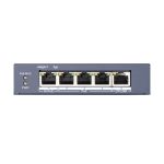 DS-3E0505HP-E Switch Hikvision 4 x PoE (1x HiPoE 60W), 1x Uplink