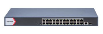 DS-3E1526P-EI/M Switch PoE Hikvision, 24-porty, smart